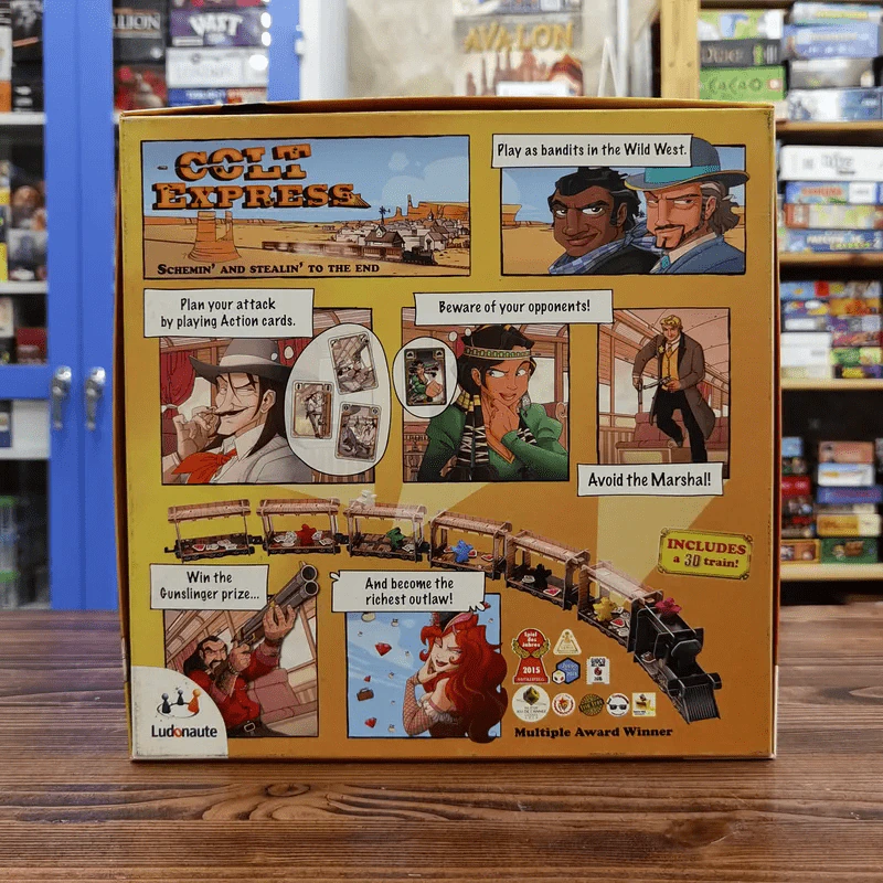 (Used บอร์ดเกมมือสอง) Colt Express รูปที่ 6