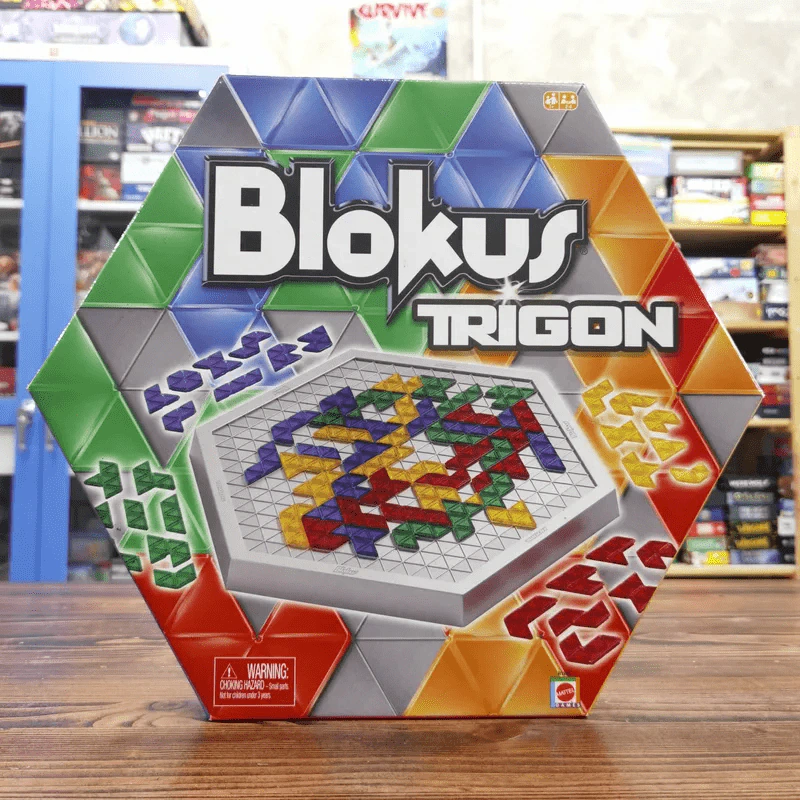 (Used บอร์ดเกมมือสอง) Blokus Trigon รูปที่ 1