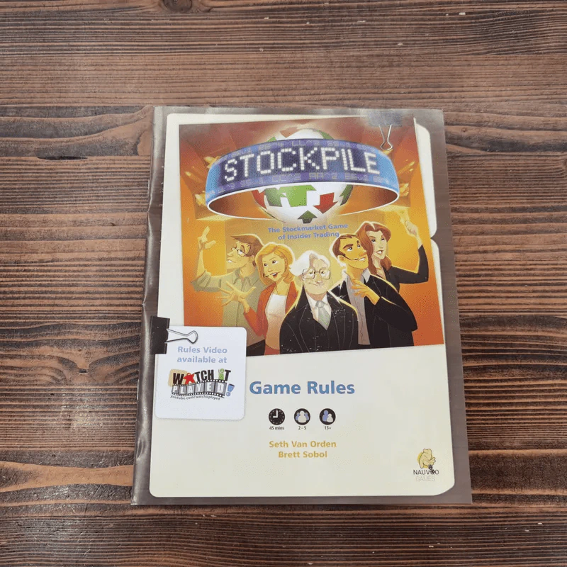 (Used บอร์ดเกมมือสอง) Stockpile รูปที่ 9