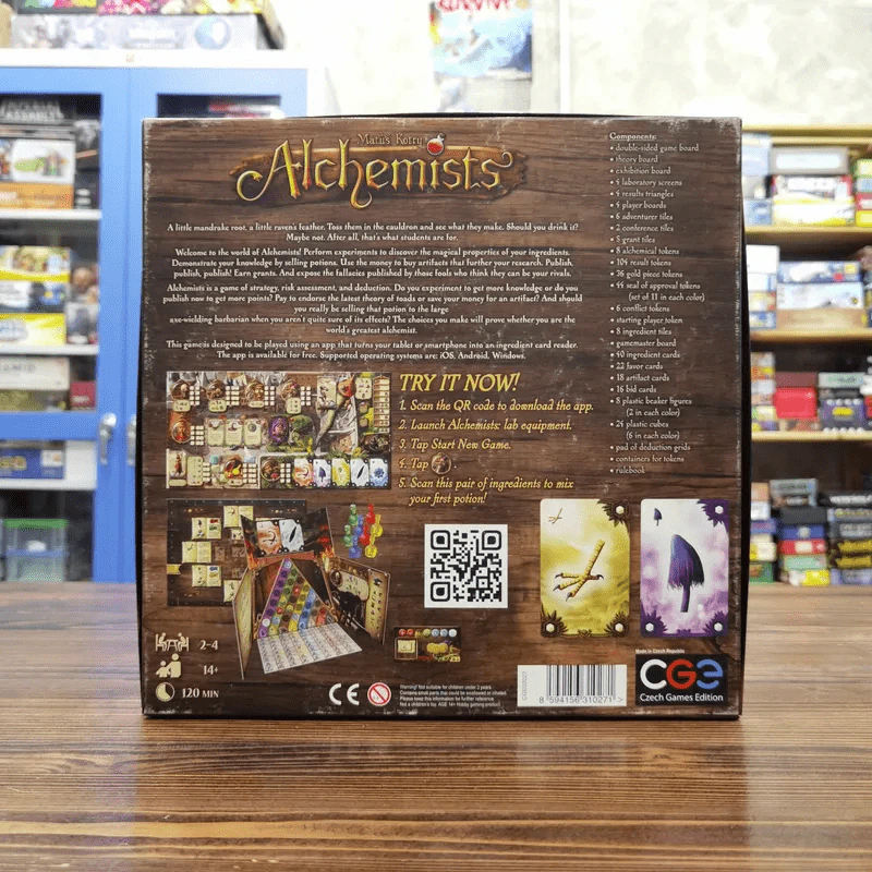 (Used บอร์ดเกมมือสอง) Alchemists ไม่มีปากกาแถม รูปที่ 6