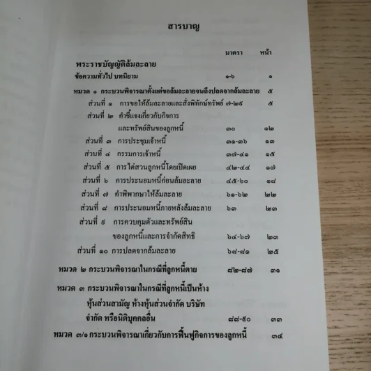 พระราชบัญญัติล้มละลาย พ.ศ.2483 แก้ไขล่าสุดปี 2542 และพระราชบัญญัติ จัดตั้งศาลล้มละลายและวิธีพิจารณาคดีล้มละลาย พ.ศ.2542 - Jurisprudence Group รูปที่ 9