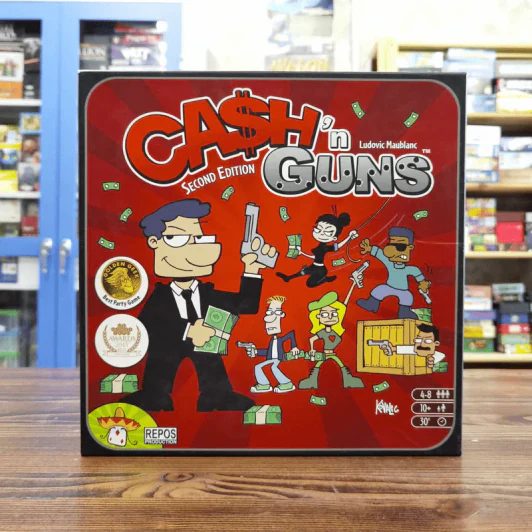 (Used บอร์ดเกมมือสอง) Cash 'n Gun รูปที่ 1
