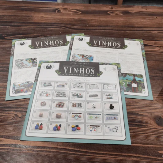 (Used บอร์ดเกมมือสอง) Vinhos Deluxe Edition รูปที่ 12
