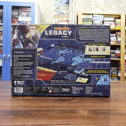 (Used บอร์ดเกมมือสอง) Pandemic Legacy Season 1 รูปที่ 6