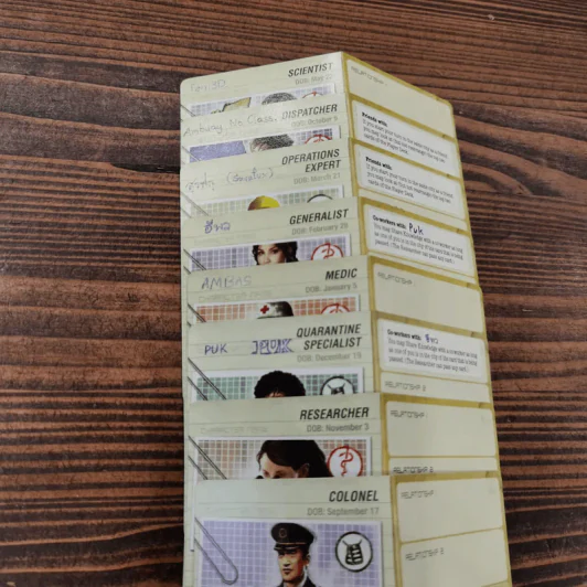 (Used บอร์ดเกมมือสอง) Pandemic Legacy Season 1 รูปที่ 10