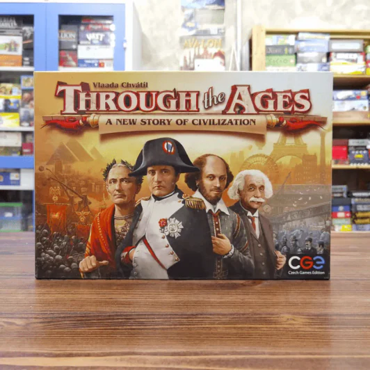 (Used บอร์ดเกมมือสอง) Through the Ages: A New Story of Civilization รูปที่ 1