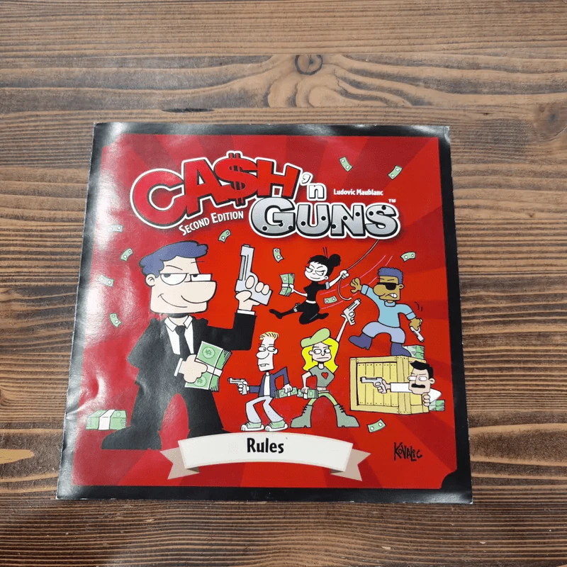 (Used บอร์ดเกมมือสอง) Cash 'n Gun รูปที่ 11