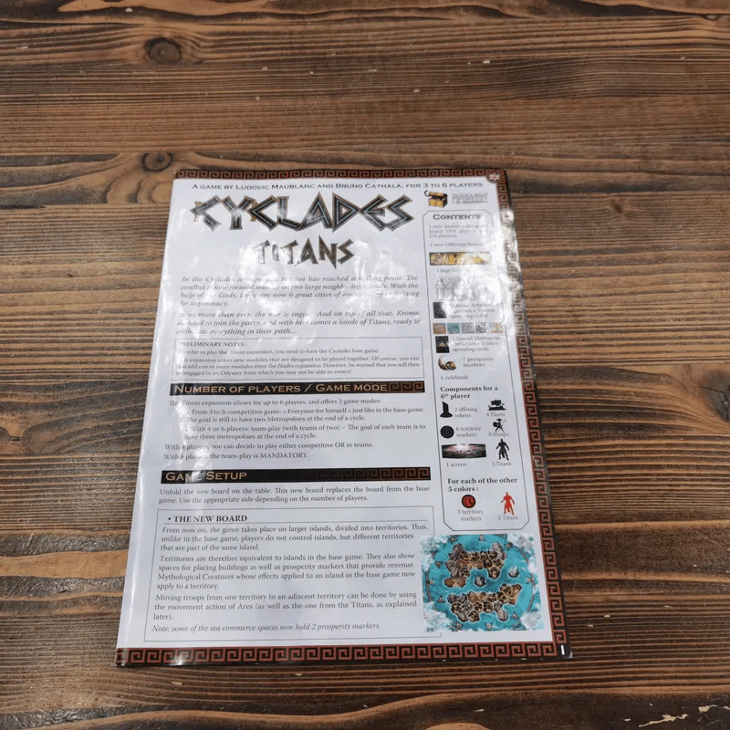 (Used บอร์ดเกมมือสอง) Cyclades Titans รูปที่ 10