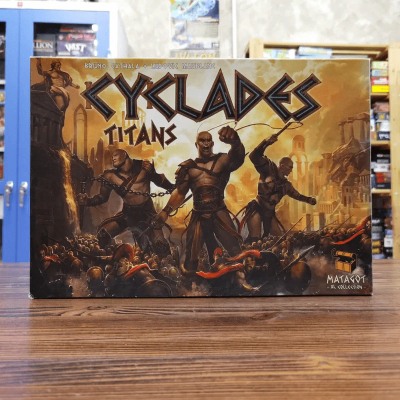 (Used บอร์ดเกมมือสอง) Cyclades Titans รูปที่ 1