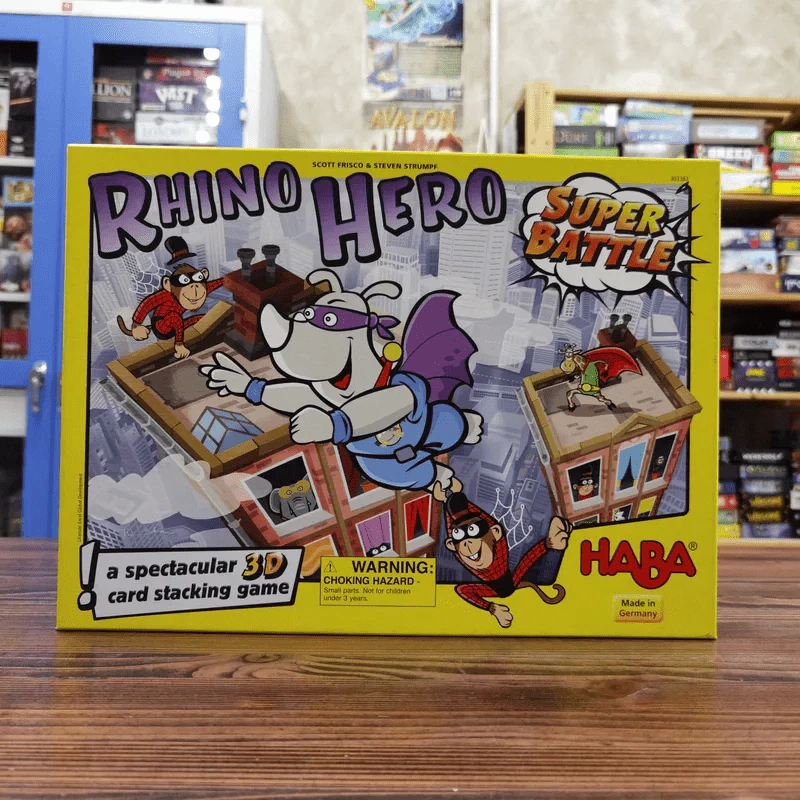(Used บอร์ดเกมมือสอง) Rhino Hero: Super Battle รูปที่ 1