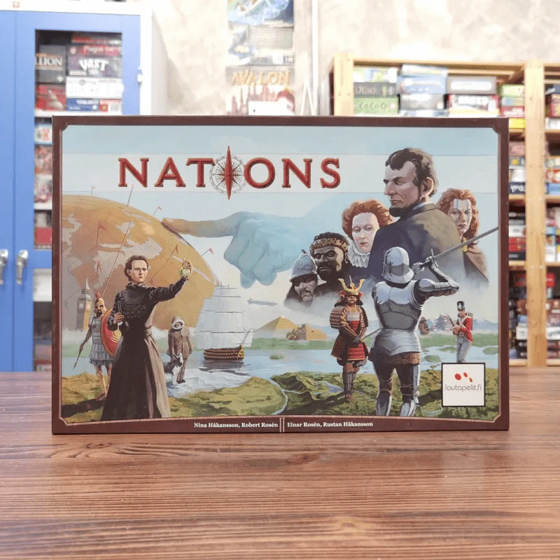 (Used บอร์ดเกมมือสอง) Nations รูปที่ 1