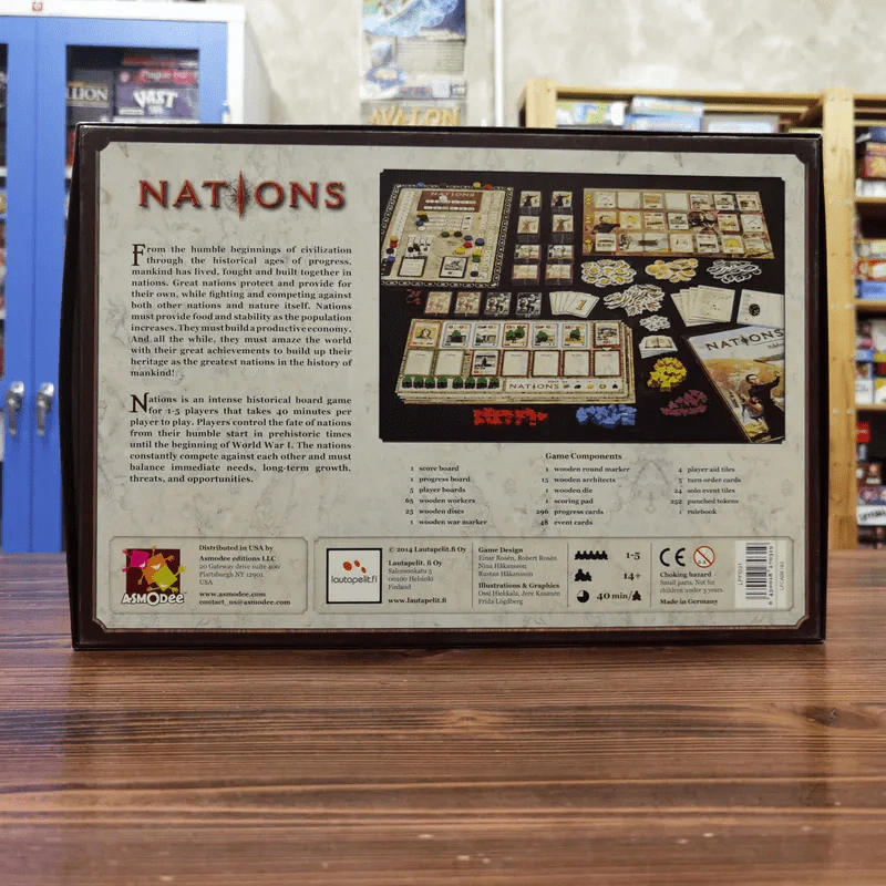 (Used บอร์ดเกมมือสอง) Nations รูปที่ 6