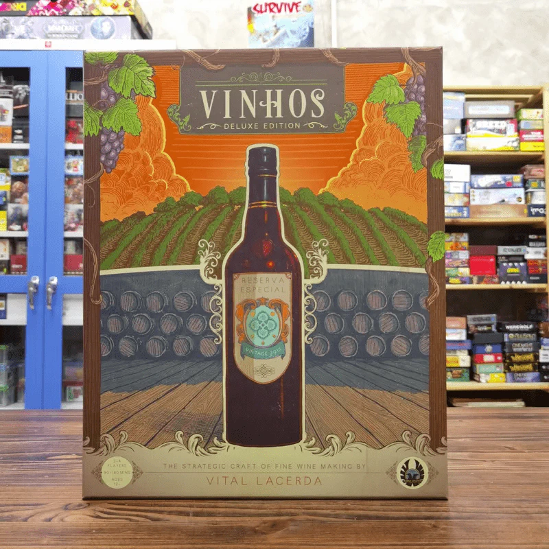 (Used บอร์ดเกมมือสอง) Vinhos Deluxe Edition รูปที่ 1