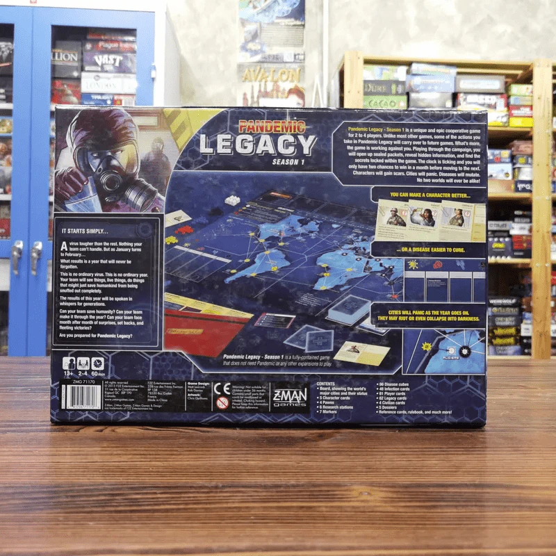 (Used บอร์ดเกมมือสอง) Pandemic Legacy Season 1 รูปที่ 6