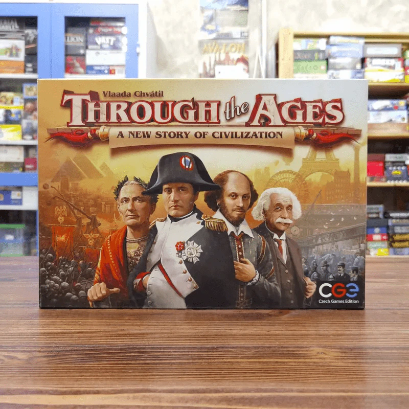 (Used บอร์ดเกมมือสอง) Through the Ages: A New Story of Civilization รูปที่ 1