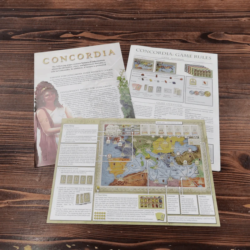 (Used บอร์ดเกมมือสอง) Concordia รูปที่ 3