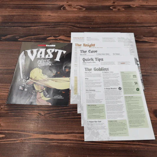 (Used บอร์ดเกมมือสอง) Vast: The Crystal Caverns รูปที่ 12