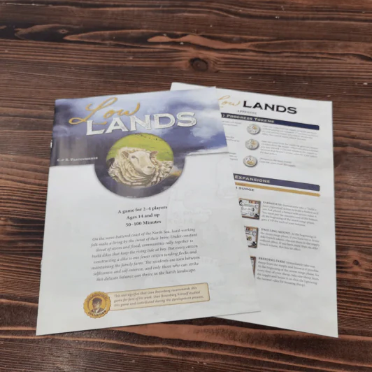 (Used บอร์ดเกมมือสอง) Low Lands รูปที่ 13