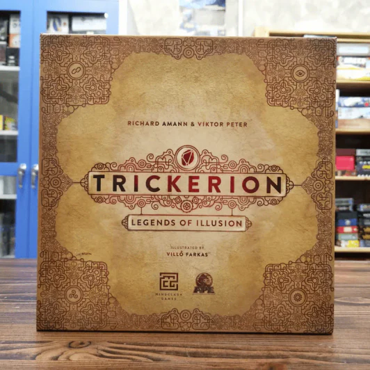 (Used บอร์ดเกมมือสอง) Trickerion: Legends of Illusion รูปที่ 1