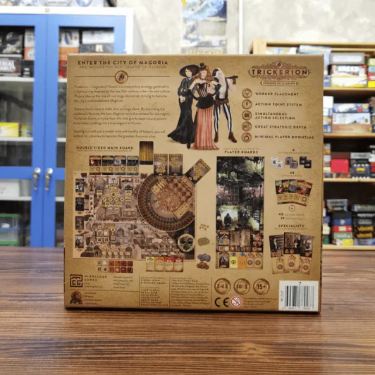 (Used บอร์ดเกมมือสอง) Trickerion: Legends of Illusion รูปที่ 6