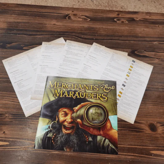 (Used บอร์ดเกมมือสอง) Merchants & Marauders รูปที่ 12