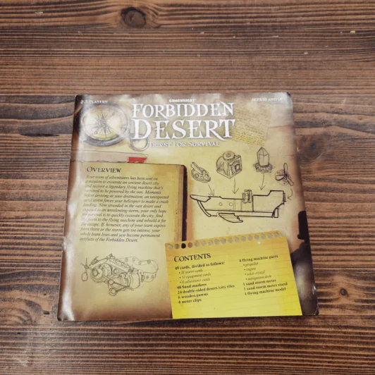 (Used บอร์ดเกมมือสอง) Forbidden Desert รูปที่ 8