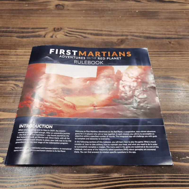 (Used บอร์ดเกมมือสอง) First Martians: Adventures on the Red Planet รูปที่ 11