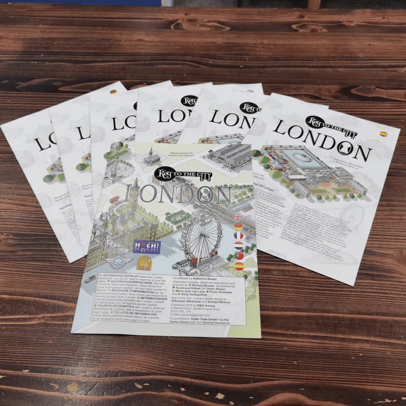 (Used บอร์ดเกมมือสอง) Key to the City: London รูปที่ 11