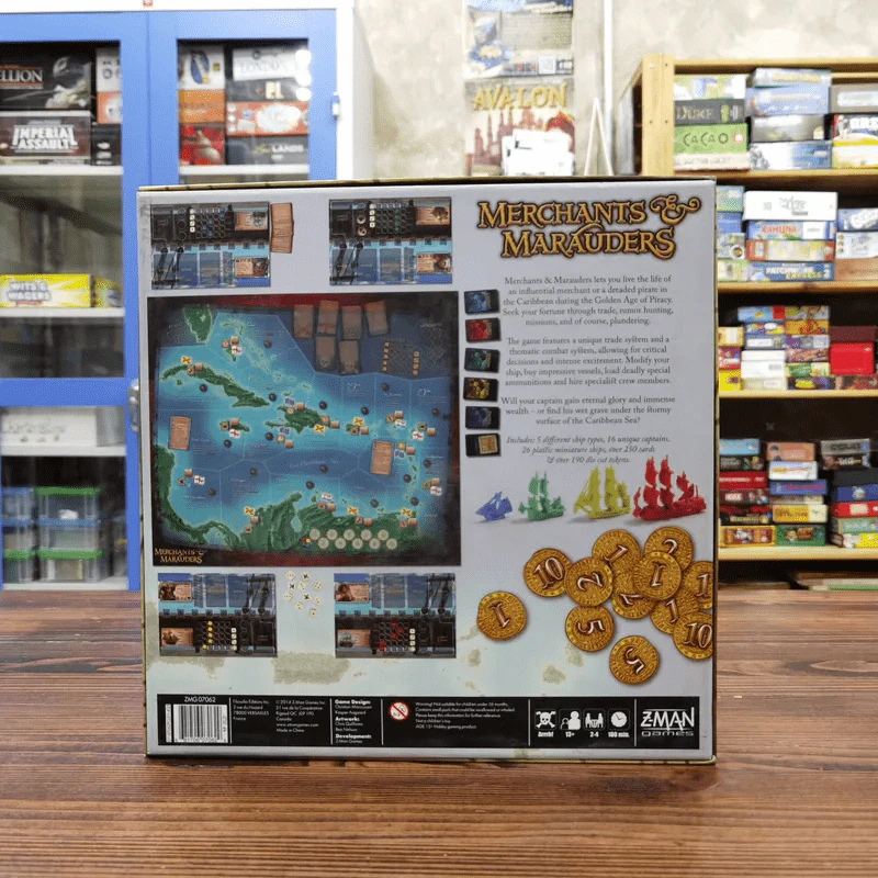 (Used บอร์ดเกมมือสอง) Merchants & Marauders รูปที่ 6