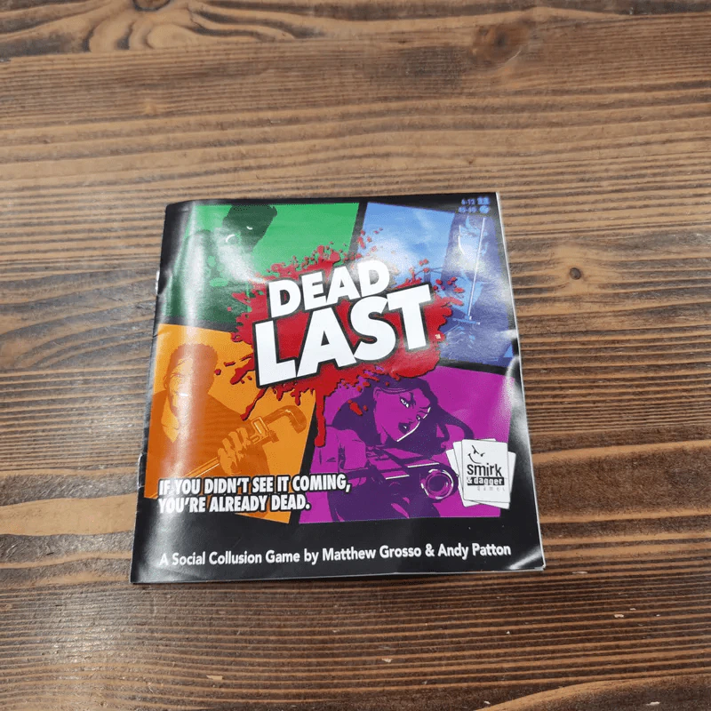 (Used บอร์ดเกมมือสอง) Dead Last รูปที่ 9