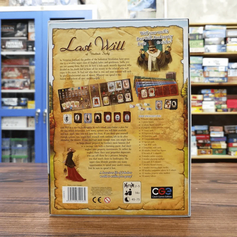 (Used บอร์ดเกมมือสอง) Last Will รูปที่ 6