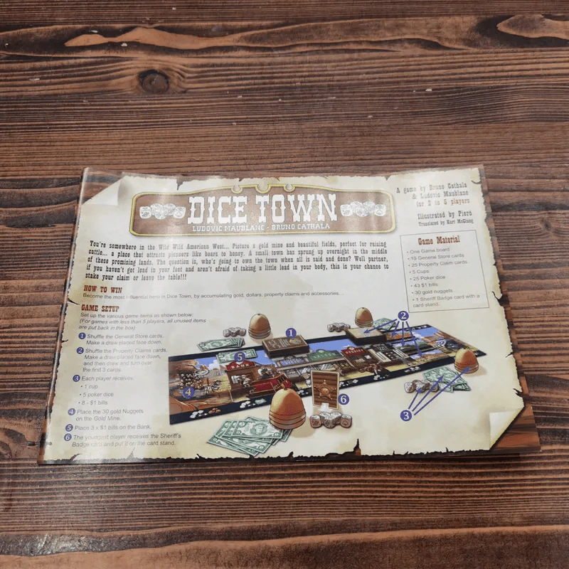 (Used บอร์ดเกมมือสอง) Dice Town รูปที่ 8