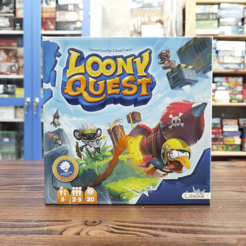 (Used บอร์ดเกมมือสอง) Loony Quest รูปที่ 1