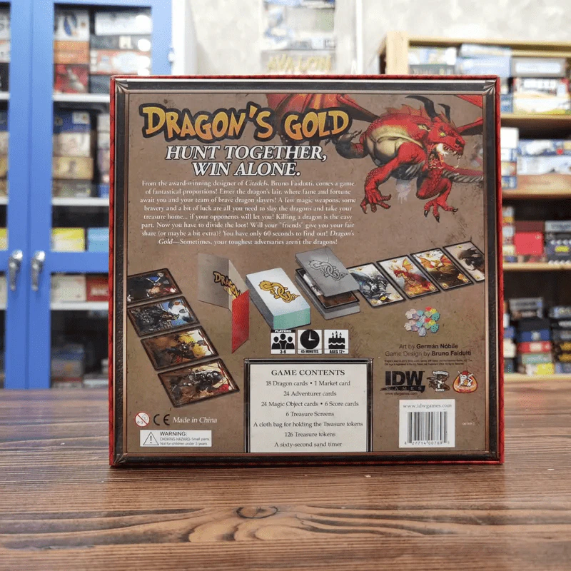 (Used บอร์ดเกมมือสอง) Dragon's Gold รูปที่ 6