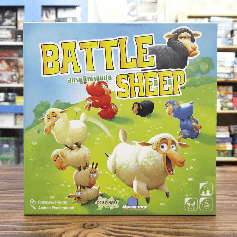 (Used บอร์ดเกมมือสอง) สมรภูมิเจ้าขนปุย Battle Sheep รูปที่ 1