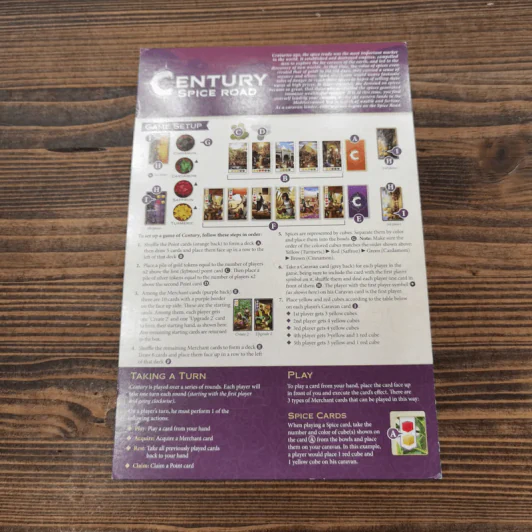(Used บอร์ดเกมมือสอง) Century: Spice Road รูปที่ 8