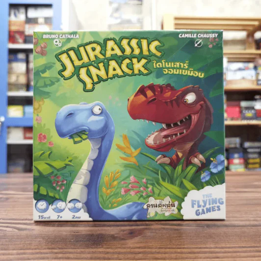 (Used บอร์ดเกมมือสอง) ไดโนเสาร์จอมเขมือบ Jurassic Snack รูปที่ 1