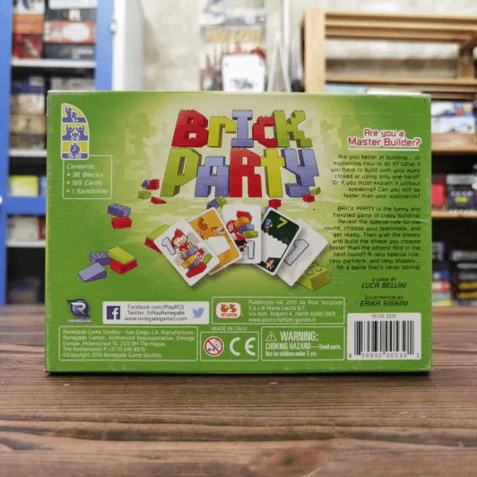(Used บอร์ดเกมมือสอง) Brick Party รูปที่ 6