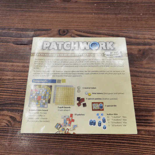(Used บอร์ดเกมมือสอง) Patchwork รูปที่ 9