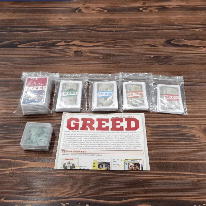 (Used บอร์ดเกมมือสอง) Greed รูปที่ 6