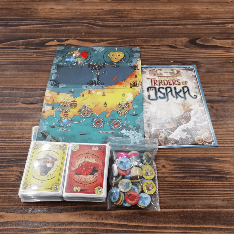 (Used บอร์ดเกมมือสอง) Traders of Osaka รูปที่ 7