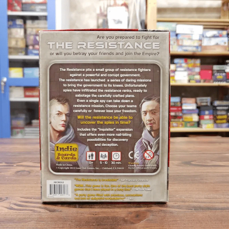 (Used บอร์ดเกมมือสอง) The Resistance รูปที่ 6