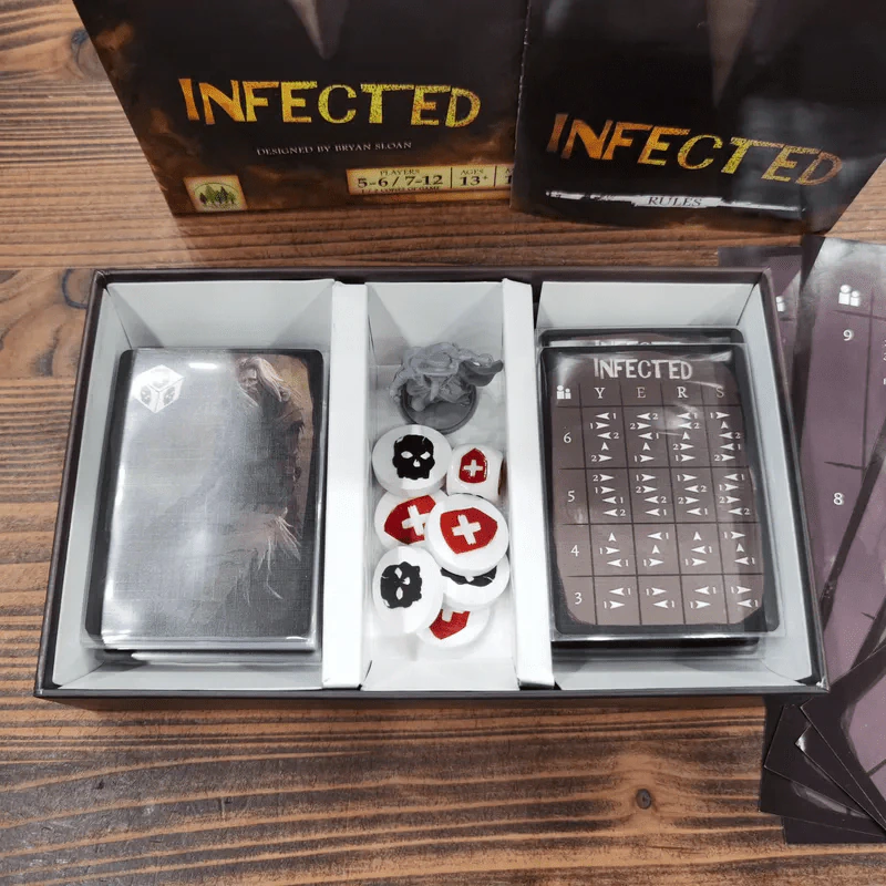 (Used บอร์ดเกมมือสอง) Infected รูปที่ 9