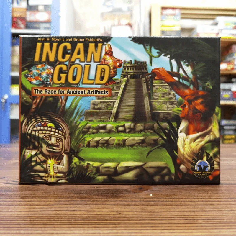 (Used บอร์ดเกมมือสอง) Incan Gold รูปที่ 1