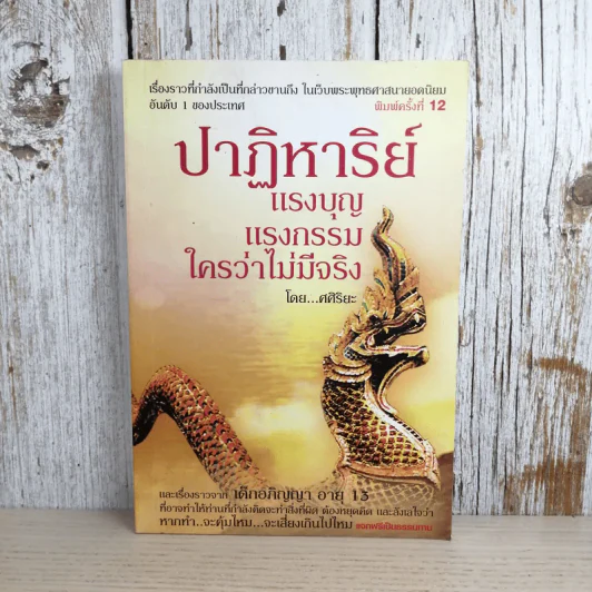ปาฏิหาริย์ แรงบุญ แรงกรรม ใครว่าไม่มีจริง - ศศิริยะ รูปที่ 1