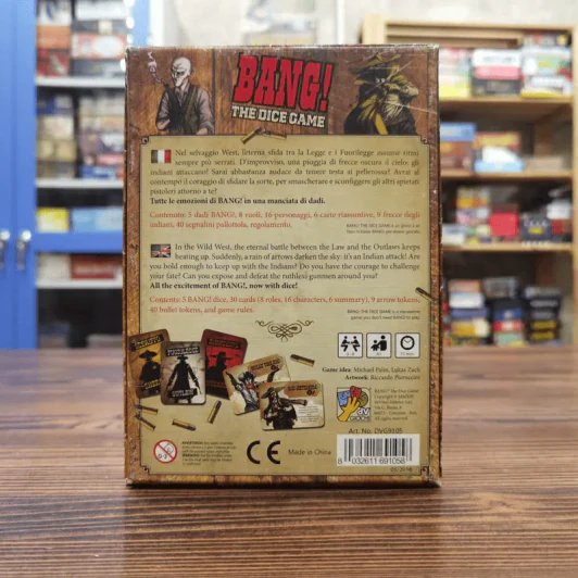 (Used บอร์ดเกมมือสอง) Bang the Dice Game รูปที่ 2