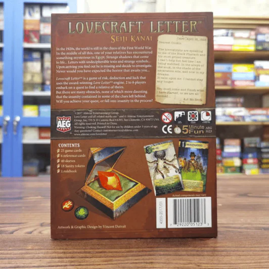 (Used บอร์ดเกมมือสอง) Lovecraft Letter รูปที่ 2