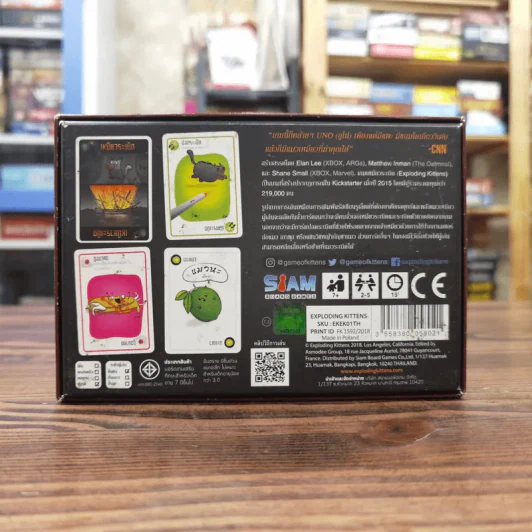 (Used บอร์ดเกมมือสอง) เหมียวระเบิด, แมวระเบิด Exploding Kittens TH รูปที่ 2