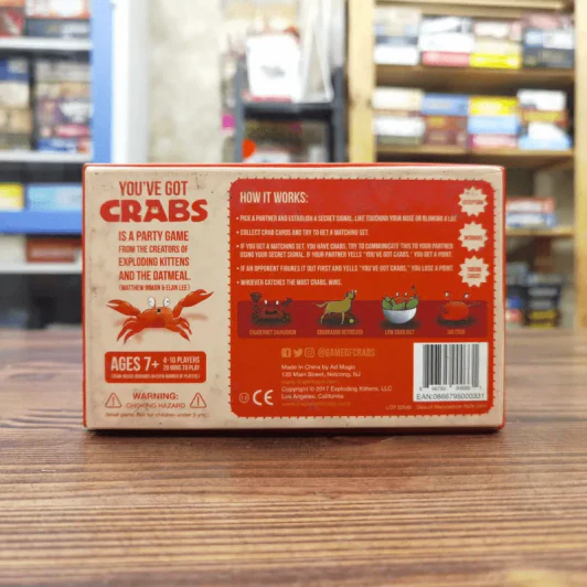 (Used บอร์ดเกมมือสอง) You've Got Crabs รูปที่ 6