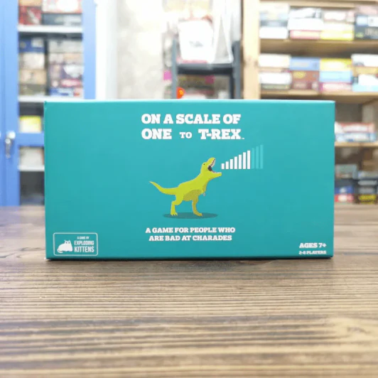 (Used บอร์ดเกมมือสอง) On a Scale of One to T-Rex รูปที่ 1